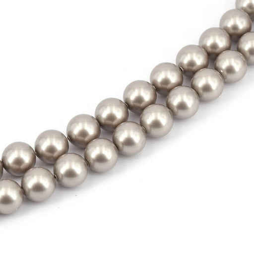 Kaufen Sie Perlen in Deutschland Österreichische Kristallperle 5811 Crystal Platinum Pearl 10mm (10)