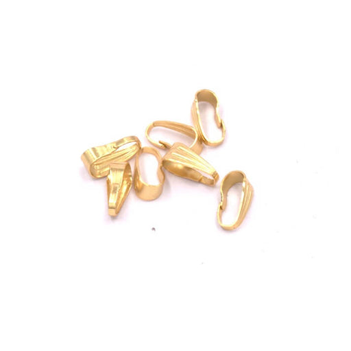 Kaufen Sie Perlen in Deutschland Öse aus goldenem Edelstahl – 8.5 x 3.5 mm (4)