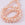 Perlen Einzelhandel Süßwasserperlen-Nugget, Pfirsich, 6–6,5 mm (1 Strang – 40 cm)