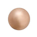 Runde Perlen Preciosa Bronze 4mm - Perleffekt (20)