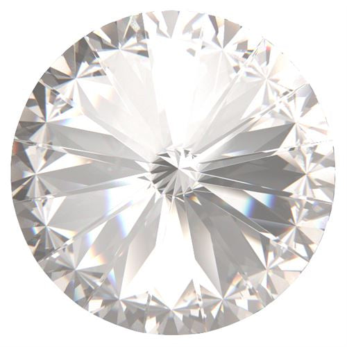 Kaufen Sie Perlen in Deutschland Round Stone Preciosa Rivoli Crystal foiled - 14mm (1)