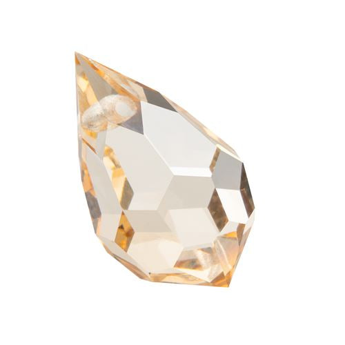 Kaufen Sie Perlen in Deutschland Anhänger tropfen 681 Preciosa Crystal Honey 00030 235 Hon - 6x10mm (2)