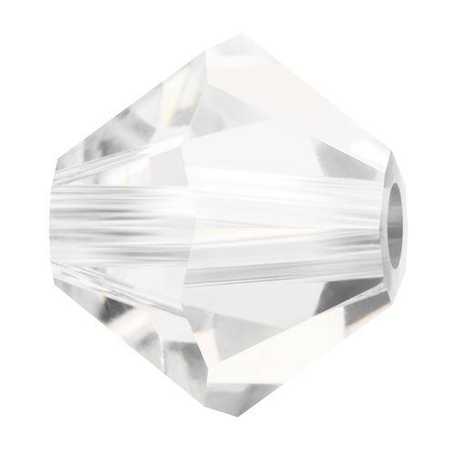 Kaufen Sie Perlen in Deutschland Preciosa Crystal 00030 5,7x6mm Doppelkegel (10)