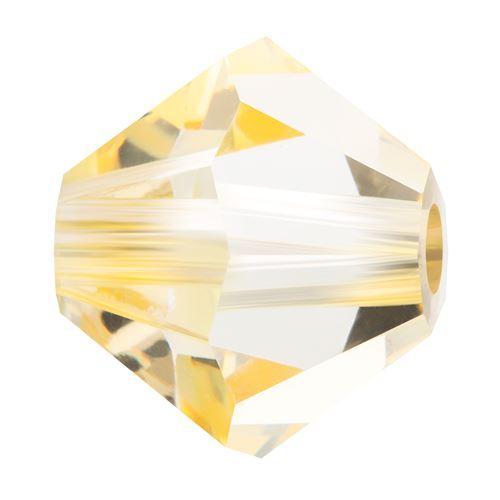 Kaufen Sie Perlen in Deutschland Großhandel Toupies Preciosa Crystal Blond Flare 00030 239 BdF