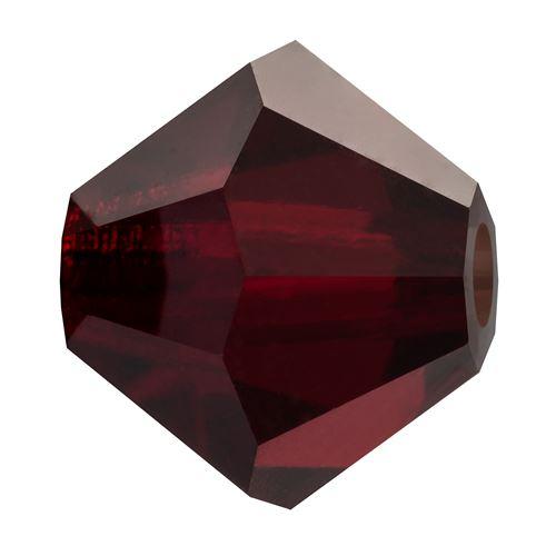 Preciosa Garnet 90120 3,6x4mm Doppelkegel (40)