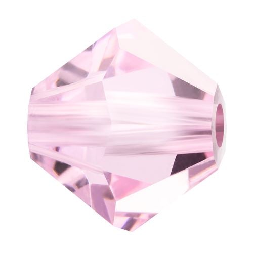 Preciosa Pink Sapphire 70220 3,6x4mm Doppelkegel (40)