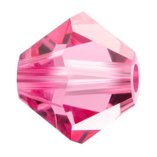Kaufen Sie Perlen in Deutschland Doppelkegel Preciosa Rosa 4mm (40)