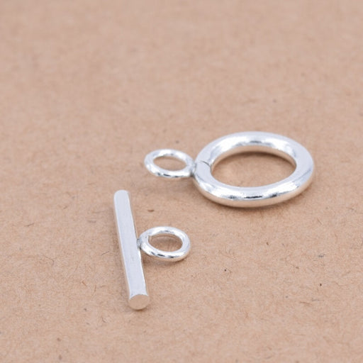Kaufen Sie Perlen in Deutschland Toggle T Verschluss Edelstahl Silber 12mm und T-Bar 18mm (1)