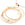 Perlen Einzelhandel Armreif Dünner goldener Edelstahl - 65 mm x 0,8 mm (1 Satz von 7)