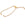 Perlengroßhändler in Deutschland Armband Büroklammer Kette Golden Edelstahl 15cm (1)