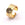 Perlengroßhändler in Deutschland Ring für Cabochon 8mm goldener Edelstahl - verstellbar (1)