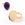 Perlen Einzelhandel Ring für Cabochon goldener Edelstahl - Ovaler Cabochon 18x13mm -verstellbar (1)