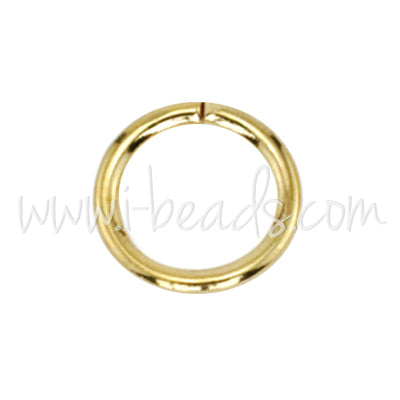 144 Beadalon Biegeringe Goldfarben 10mm (1)