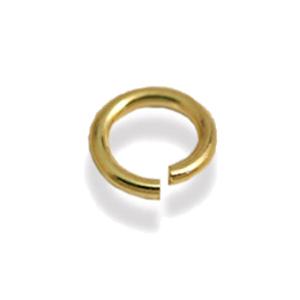 Biegeringe Goldfarben 24k - 5.5mm (10)