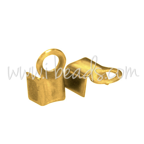 Kordelklemmen goldfarben 2.5x4mm (10)