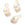 Perlengroßhändler in Deutschland Süßwasserperlen Barock-Anhänger mit - 10 x 8 mm mit hochwertigem Goldfaden (2)