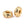 Perlengroßhändler in Deutschland Heishi Rondelle Perle mit Zirkon - Messing Goldene Qualität 5.5x2.5mm Loch: 2mm (1)