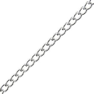 Kaufen Sie Perlen in Deutschland Versilberte kette mit 2.4mm ringen (1m)