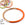 Perlengroßhändler in Deutschland Armreif aus Horn, lackiert in Tangelo-Orange, 60mm – Stärke: 3 mm (1)