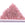 Perlen Einzelhandel Firepolish runde Perle Lüster transparenter Topas rosa 2mm (30)