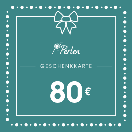 Geschenkkarte i-Perlen 80 Euros