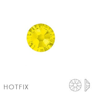 2038 hotfix flat back Citrine ss8-2.4mm (80)