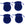 Perlengroßhändler in Deutschland Schmuckbeutel aus Samtimitat Polyester Blau 9x7mm (4)
