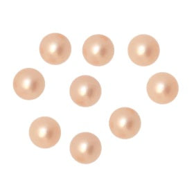Kaufen Sie Perlen in Deutschland 2081/2 Cabochon mit flacher Rückseite HOTFIX Crystal Rose Gold Pearl - SS10 - 2,8 mm (50)
