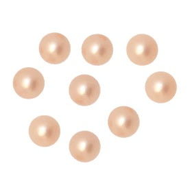 2081/2 Cabochon mit flacher Rückseite HOTFIX Crystal Rose Gold Pearl - SS10 - 2,8 mm (50)