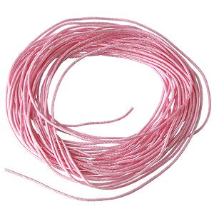 Kaufen Sie Perlen in Deutschland Satinschnur pink 0.7mm, 5m (1)