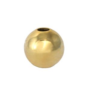 Runde perle 6mm vergoldet 24K (4)