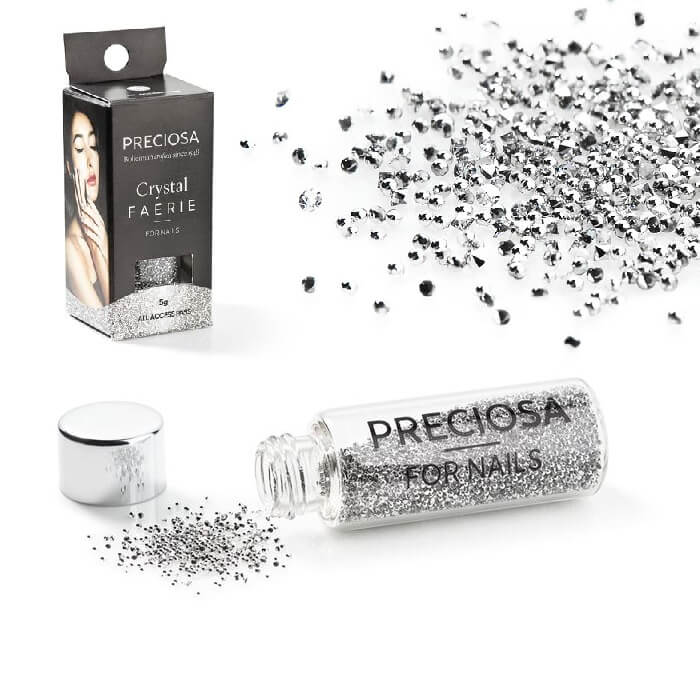 Crystal Faerie Nail Art Preciosa All Access Pass – Silber (5 g)