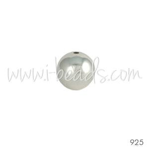 sterling silber runde perle 3mm loch 1.2mm(20)