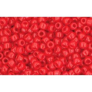 cc45a - Toho rocailles perlen 11/0 opaque cherry (10g)