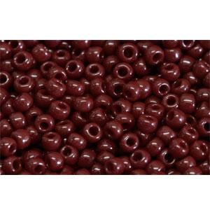 Kaufen Sie Perlen in Deutschland cc46 - Toho rocailles perlen 11/0 opaque oxblood (10g)