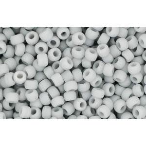 Kaufen Sie Perlen in Deutschland cc53f - Toho rocailles perlen 11/0 opaque frosted grey (10g)