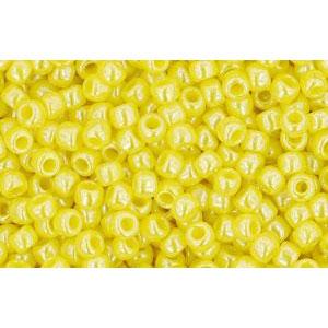 cc128 - Toho rocailles perlen 11/0 opaque lustered dandelion (10g)