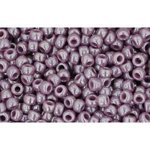 Kaufen Sie Perlen in Deutschland cc133 - Toho rocailles perlen 11/0 opaque lustered lavender (10g)