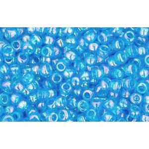 Kaufen Sie Perlen in Deutschland cc163b - Toho rocailles perlen 11/0 transparent rainbow dark aqua (10g)