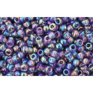 Kaufen Sie Perlen in Deutschland cc166d - Toho rocailles perlen 11/0 transparent rainbow sugar plum (10g)