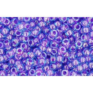 Kaufen Sie Perlen in Deutschland cc252 - Toho rocailles perlen 11/0 inside colour aqua/purple lined (10g)