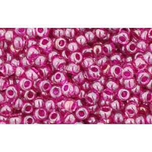 cc356 - Toho rocailles perlen 11/0 light amethyst/fuchsia lined (10g)