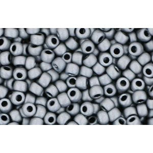 Kaufen Sie Perlen in Deutschland cc611 - Toho rocailles perlen 11/0 matt colour opaque grey (10g)