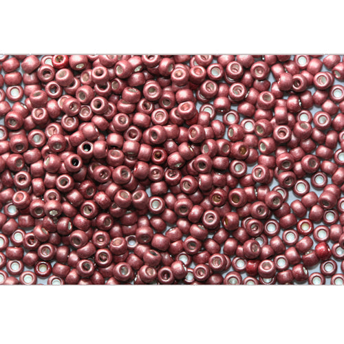 Kaufen Sie Perlen in Deutschland ccpf564f - Toho rocailles perlen 11/0 matt galvanized brick red (10g)