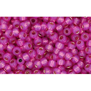 Kaufen Sie Perlen in Deutschland cc2106 - Toho rocailles 2.2mm silver lined milky mauve (10g)