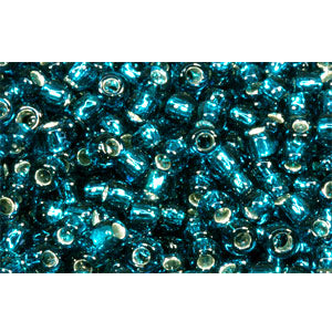 Kaufen Sie Perlen in Deutschland cc27bd - Toho rocailles perlen 11/0 silver lined teal (10g)