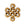 Perlen Einzelhandel Ewigkeits-charm und verbindungsstück vergoldetes metall antik 16mm (1)