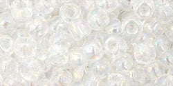 Kaufen Sie Perlen in Deutschland cc161 - Toho rocailles perlen 6/0 transparent rainbow crystal (10g)