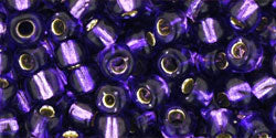 Kaufen Sie Perlen in Deutschland cc2224 - toho rocailles perlen 6/0 silver lined purple (10g)