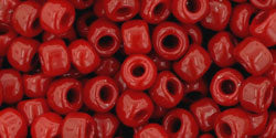 cc45a - Toho rocailles perlen 6/0 opaque cherry (10g)